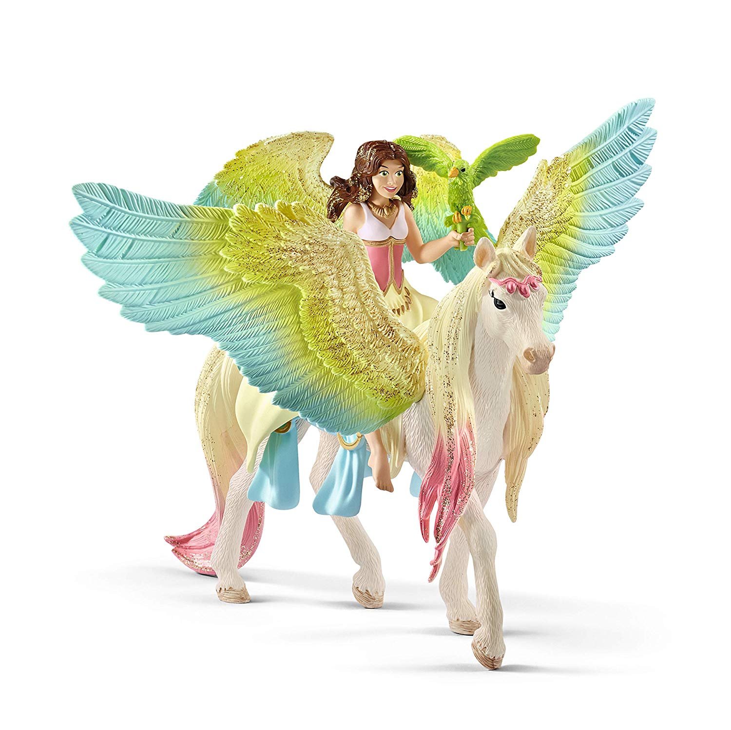 Фигурки детские schleich сурах с блестящим пегасом, 70566 70566 купить по  низкой цене в интернет-магазине МаМаМа.РФ